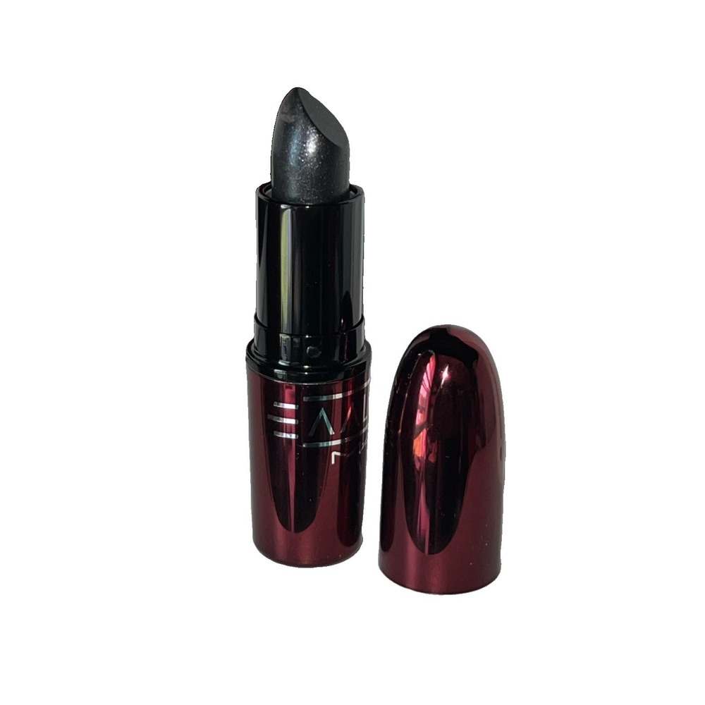 MAC x Aaliyah Amplified Creme Lipstick Street Thing Black Shimmer Goth Grunge
